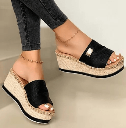 Platform sandals wedge heels fashion sandals