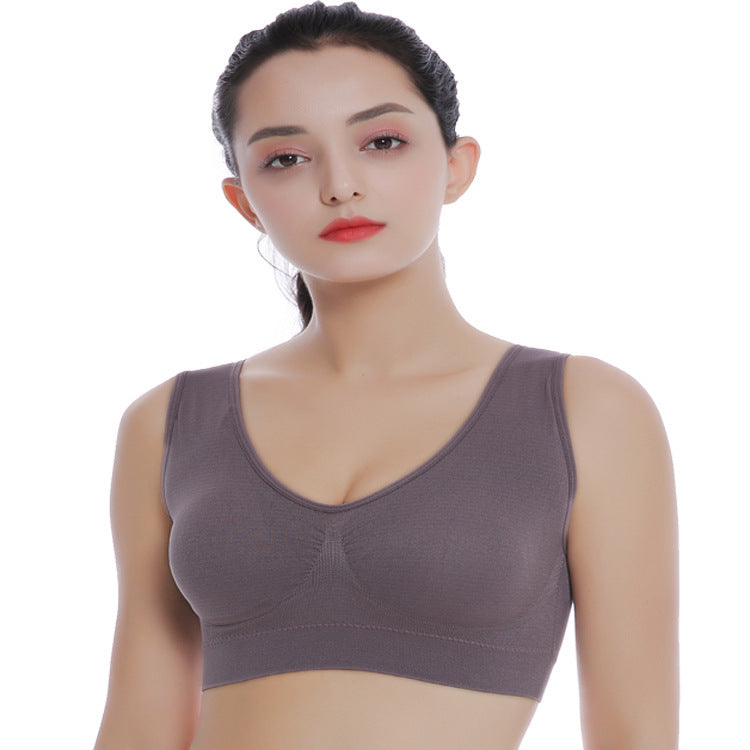 Plus Size Bras For Women Seamless Bra With Pads Big Size 5XL 6XL Bralette Push Up Brassiere Bra Vest