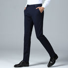 Professional Pants, Summer Silk Men'S Trousers, Business Suits, Korean Straight Trousers