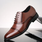 Refined Business Attire: Elevate Your Look with Classic English-Inspired Dress Shoes.