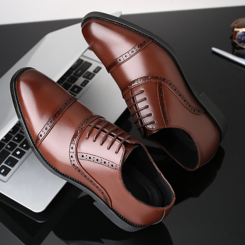 Refined Business Attire: Elevate Your Look with Classic English-Inspired Dress Shoes.