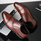 Refined Business Attire: Elevate Your Look with Classic English-Inspired Dress Shoes.