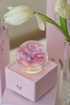 Resin Crystal Ball Cherry Blossom Bluetooth Speaker