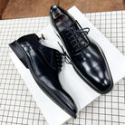 Retro Japanese and Korean Fashion Leather Shoes, blending formal elegance with casual sophistication.