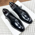 Retro Japanese and Korean Fashion Leather Shoes, blending formal elegance with casual sophistication.