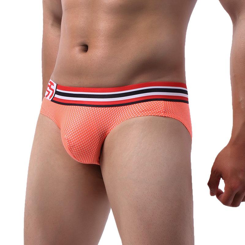 Revamp your style with our Men's Sexy T-Shaped Underwear, crafted from a blend of spandex/lycra and nylon for a fashionable edge.