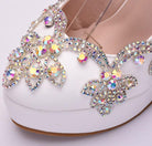 Rhinestone High Heel Shoes Women