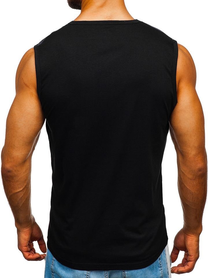 Running camouflage casual sleeveless T-shirt