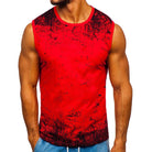 Running camouflage casual sleeveless T-shirt