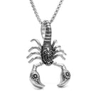 Scorpion Pendant Necklace 316L Stainless Steel Men Chain Necklace Fashion Men Jewelry