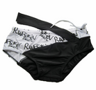 Sexy Swimwear Trunks for Men Low Waist Belt Beach Wear Shorts Memories Gay