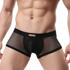 Sleek and breathable, our Men's Mesh Boxers offer allure.