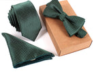 Slim Necktie & Bow Tie Three-Piece Set for Men