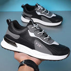 "Soft Sole Lace-up Sneakers: Casual Men's Shoes, Versatile Running Sports Shoes."