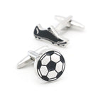 Sports Series Football Sneakers Cufflinks Men