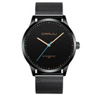 Stainless Steel Mesh Belt Fashion Watch Men