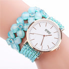 Stainless steel shell quartz watches Women luxury brand velvet drill band watch Ladies high quality fashion clock