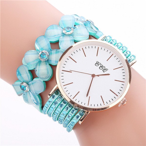 Stainless steel shell quartz watches Women luxury brand velvet drill band watch Ladies high quality fashion clock