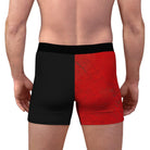 Star digital printing men's underwear: Breathable polyester fabric for comfort and style.