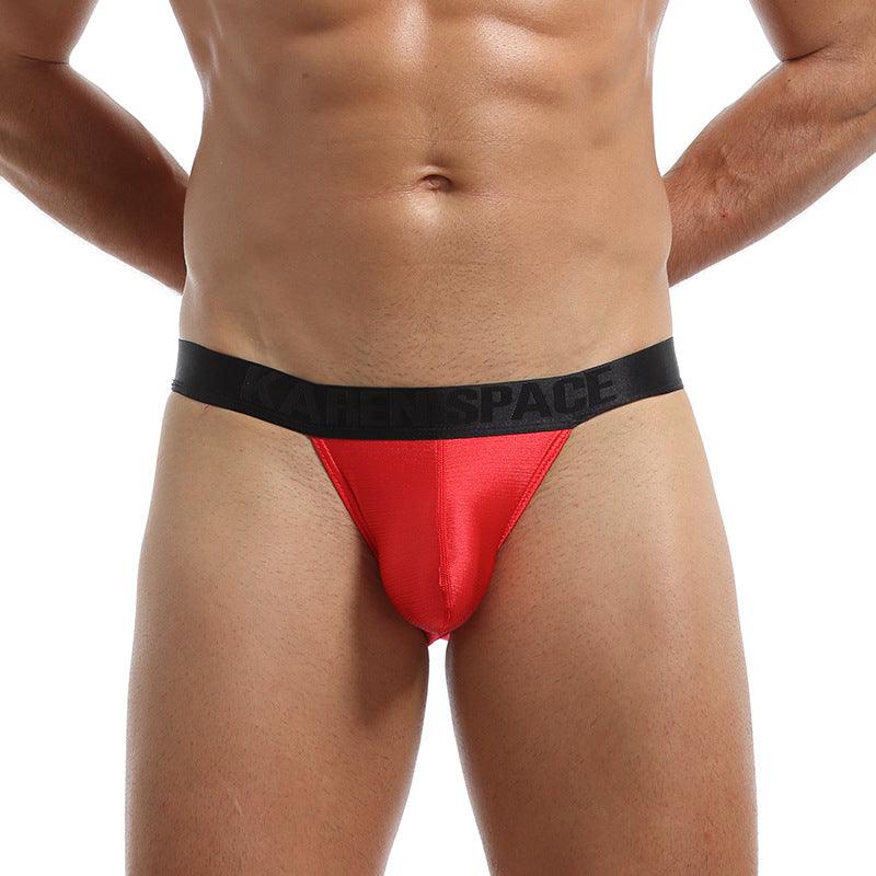 Stay cool and comfortable all day long with our Breathable Ice Silk Men's Triangle Underwear.