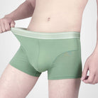 Stay cool and comfortable all day with our Quick Drying Breathable Ice Silk Underwear for Men.