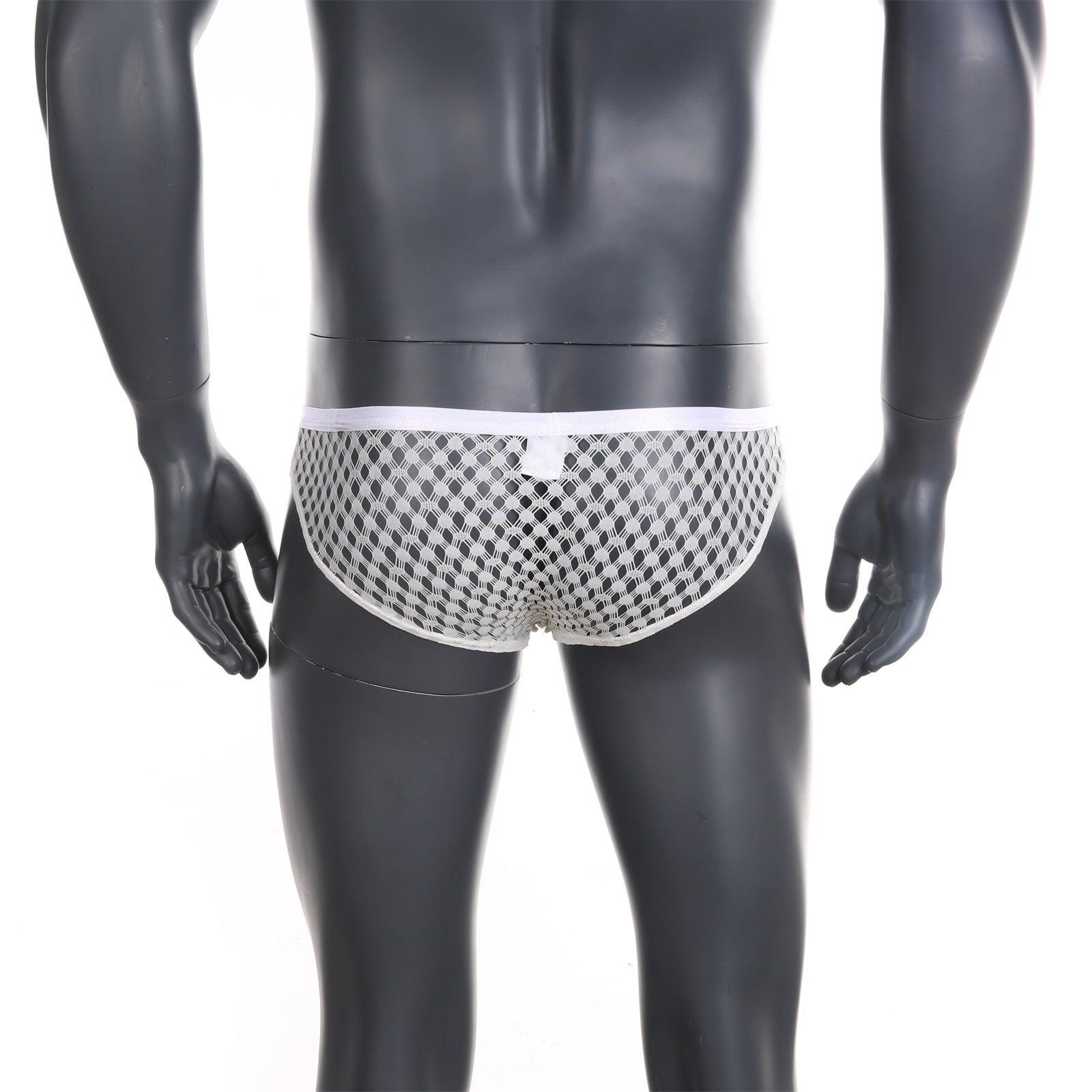 Stay cool and comfortable all day with our Underwear Men's Large Mesh Breathable Briefs.