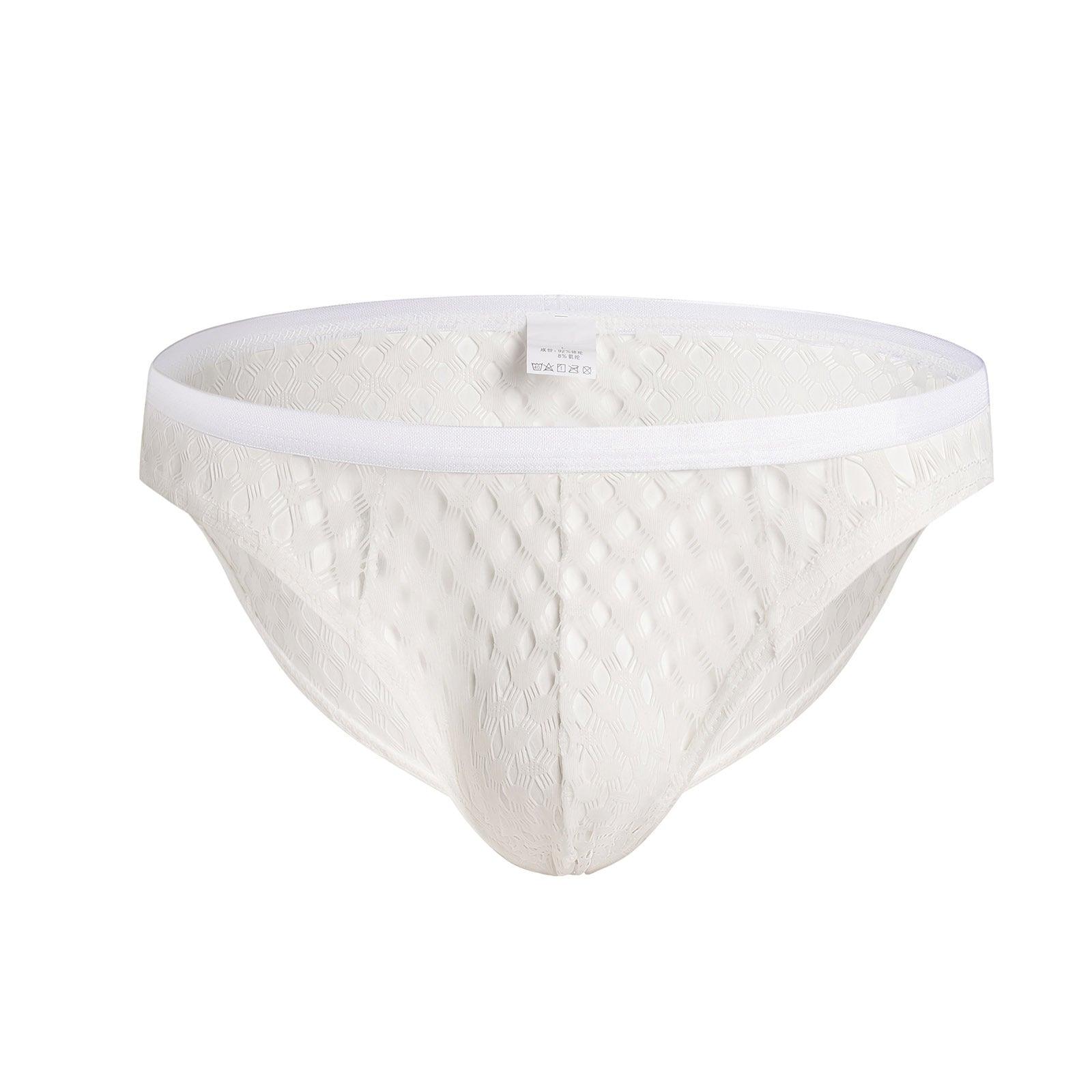 Stay cool and comfortable all day with our Underwear Men's Large Mesh Breathable Briefs.