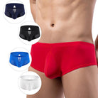 Stay cool and comfortable all summer long with our Men's Ice Silk Boxers.