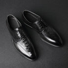 Step into sophistication with our Autumn Collection: Introducing the Carved Hollow Business Dress Shoes for Men.