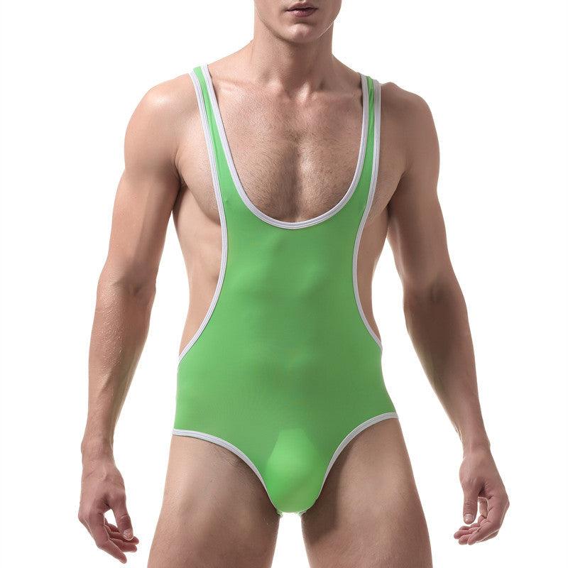 Step up your style game with our Fashion Personality One Piece Underwear for Men.