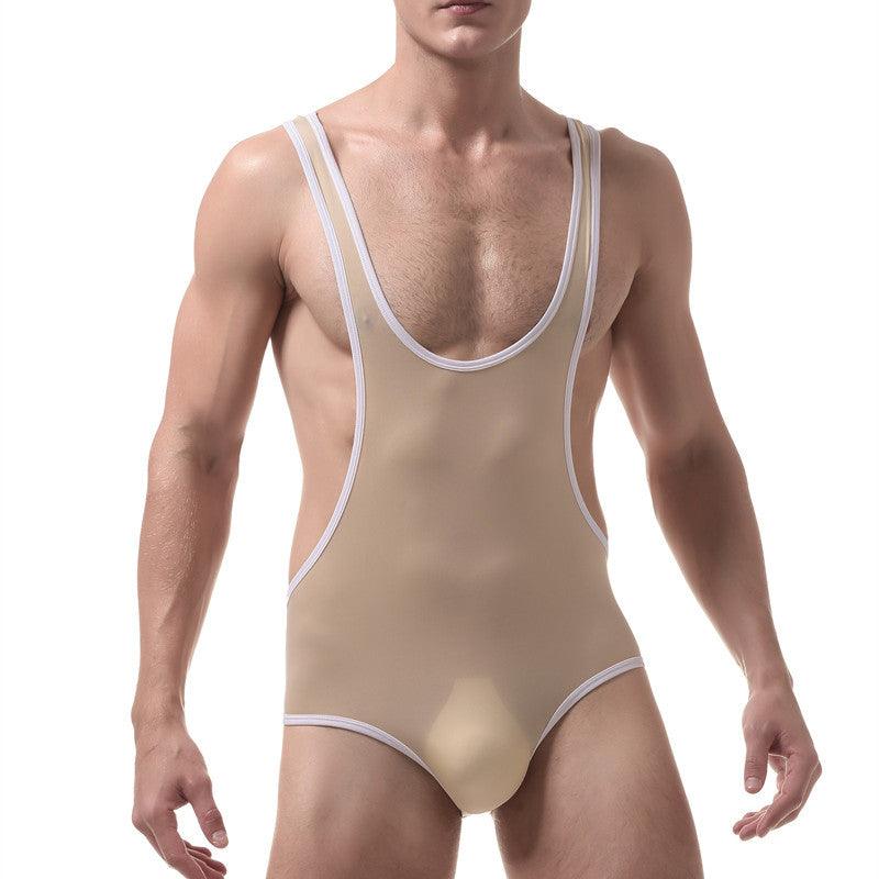 Step up your style game with our Fashion Personality One Piece Underwear for Men.