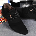 Stride with Style: Business Casual Leather Shoes for Men.