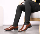 Stylish formal leather shoes for men, perfect for business attire.