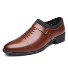 Stylish formal leather shoes for men, perfect for business attire.