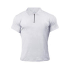 Summer Lapels Short Sleeve Fitness T-shirt Sports Polo Shirts