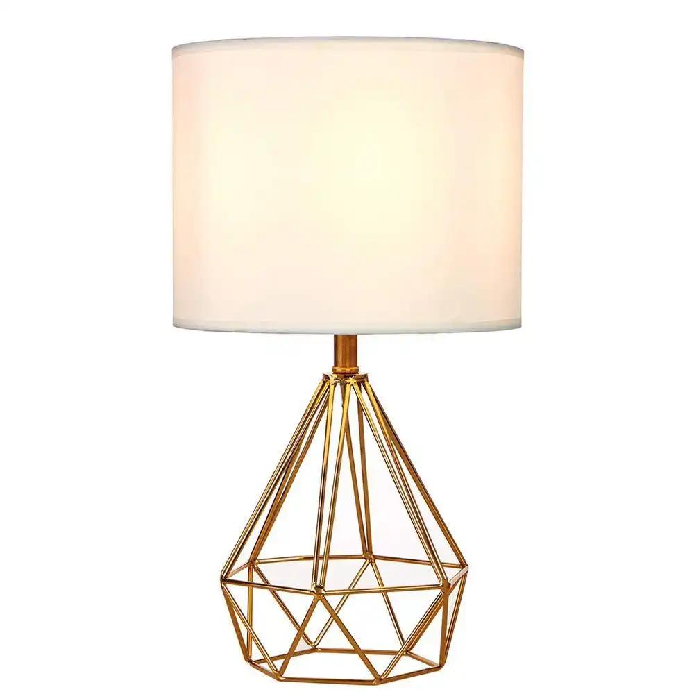 Table Lamp: A sleek diamond design, an elegant addition to any room.