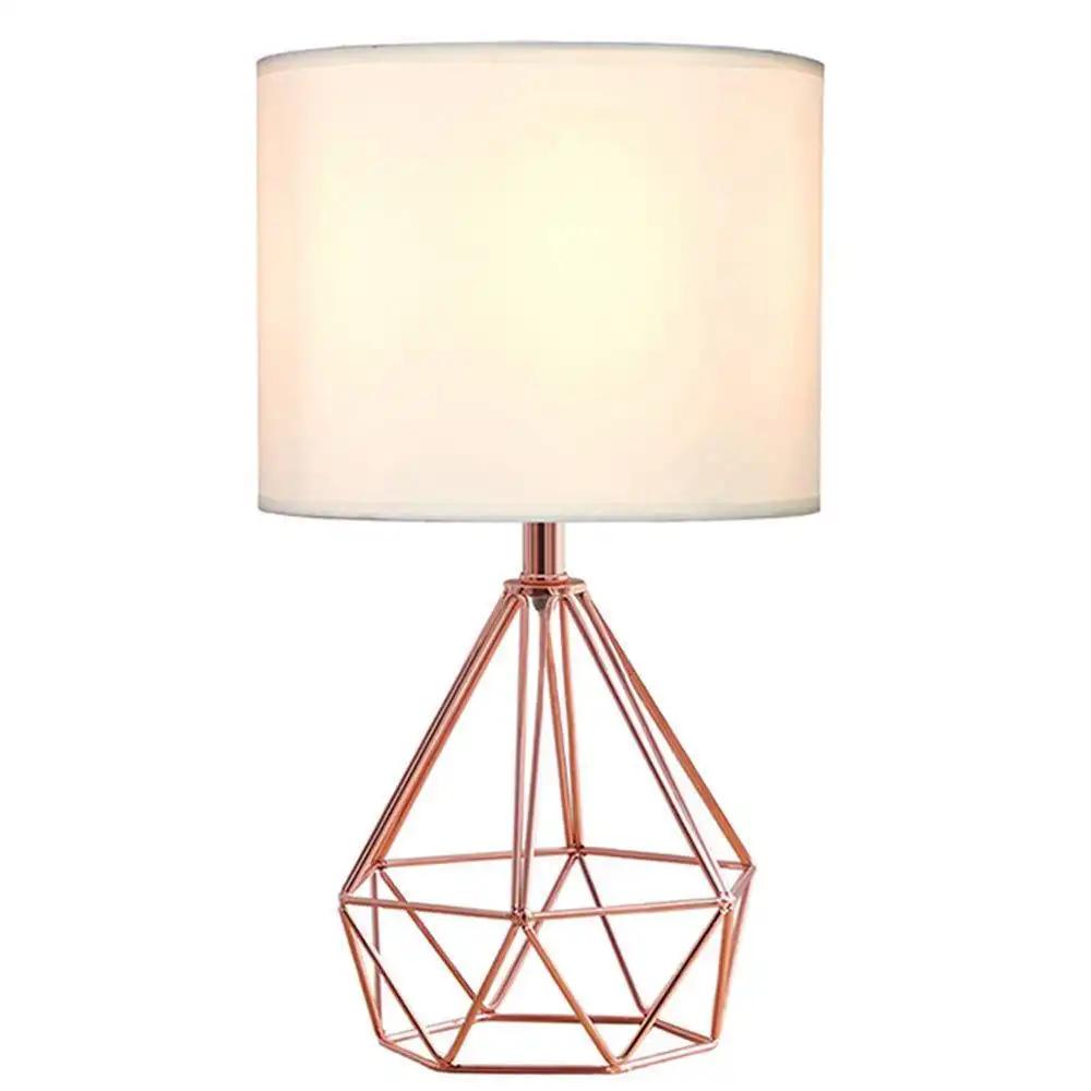 Table Lamp: A sleek diamond design, an elegant addition to any room.