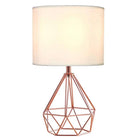 Table Lamp: A sleek diamond design, an elegant addition to any room.