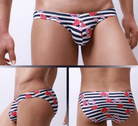 These Low Waist Printed Pattern Men's Underwear provide a comfortable and stylish option for men.