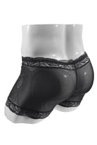 These Men's Lace Flat-leg Underwear feature a stylish and comfortable design that provides all-day support and coverage.