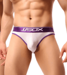 These Men's Underwear Half Sheath Briefs provide a comfortable and secure fit for men.