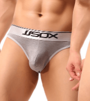 These Men's Underwear Half Sheath Briefs provide a comfortable and secure fit for men.