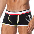 These men's boxers are designed for ultimate comfort and breathability, thanks to their mesh fabric construction.