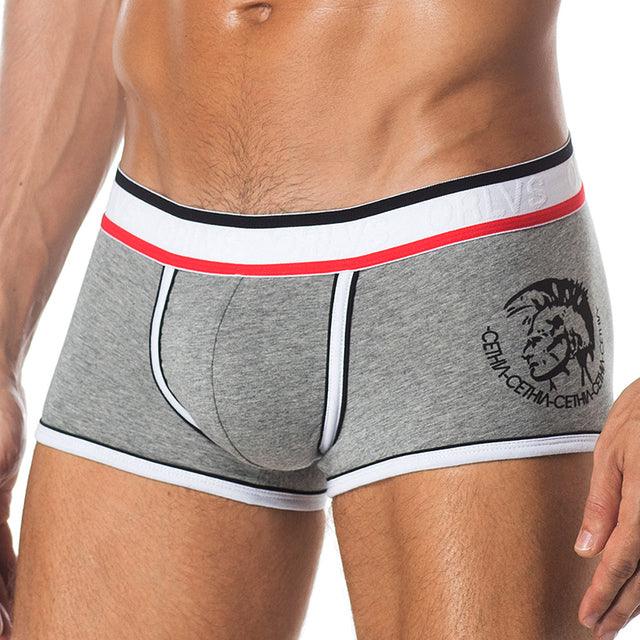 These men's boxers are designed for ultimate comfort and breathability, thanks to their mesh fabric construction.