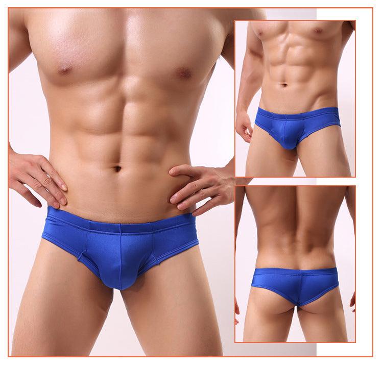 These men's nylon boxers provide moisture-wicking and breathable properties for all-day comfort.