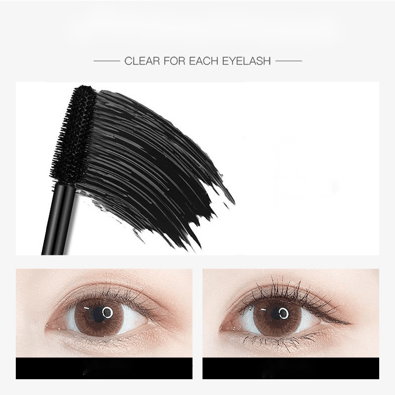 "Thick Curling Mascara: Adds volume, curls, and lengthens for captivating lashes."