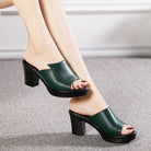 Thick Heeled Sandals Women''s Wear High Heeled Thick