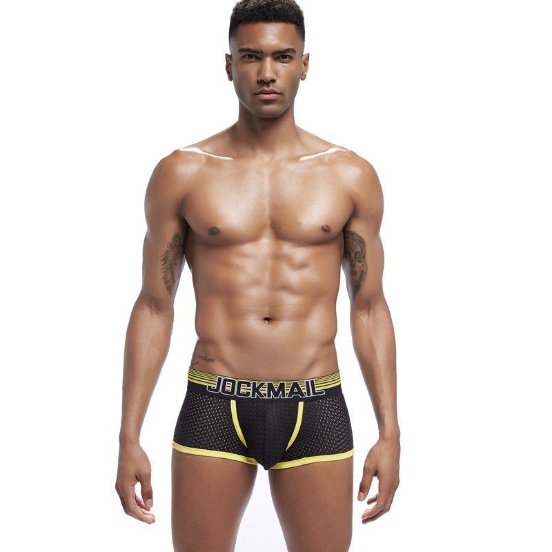 This Mesh quick-drying underwear is designed with breathable mesh fabric to keep you cool and comfortable all day long.