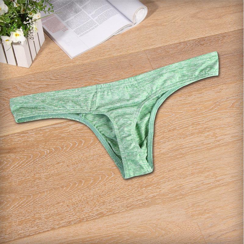 This men's thong underwear is designed for both comfort and style.