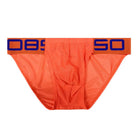 This men's triangle underwear is made of high-quality nylon mesh, providing both comfort and breathability.